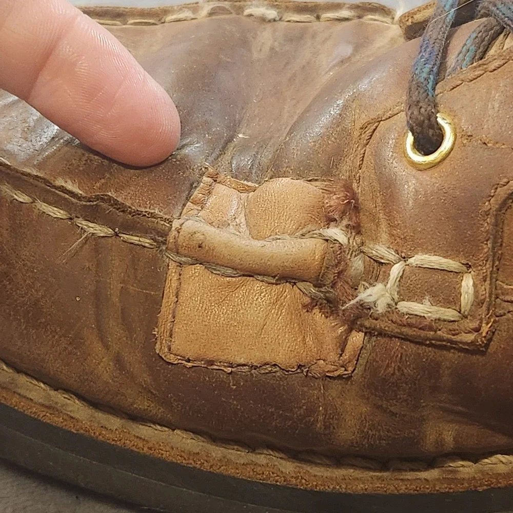 Danner Boots Mens 14 Brown Leather Bull Run Moc Toe 8